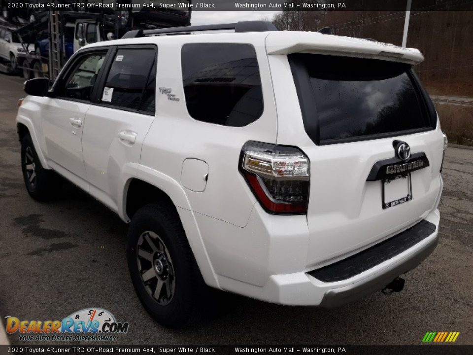 2020 Toyota 4Runner TRD Off-Road Premium 4x4 Super White / Black Photo #2