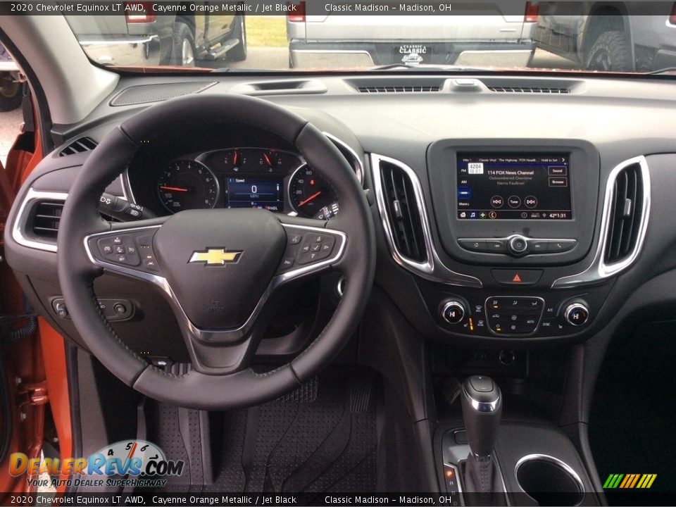 2020 Chevrolet Equinox LT AWD Cayenne Orange Metallic / Jet Black Photo #3