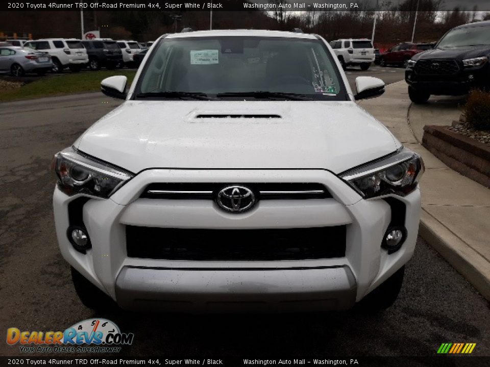 2020 Toyota 4Runner TRD Off-Road Premium 4x4 Super White / Black Photo #6