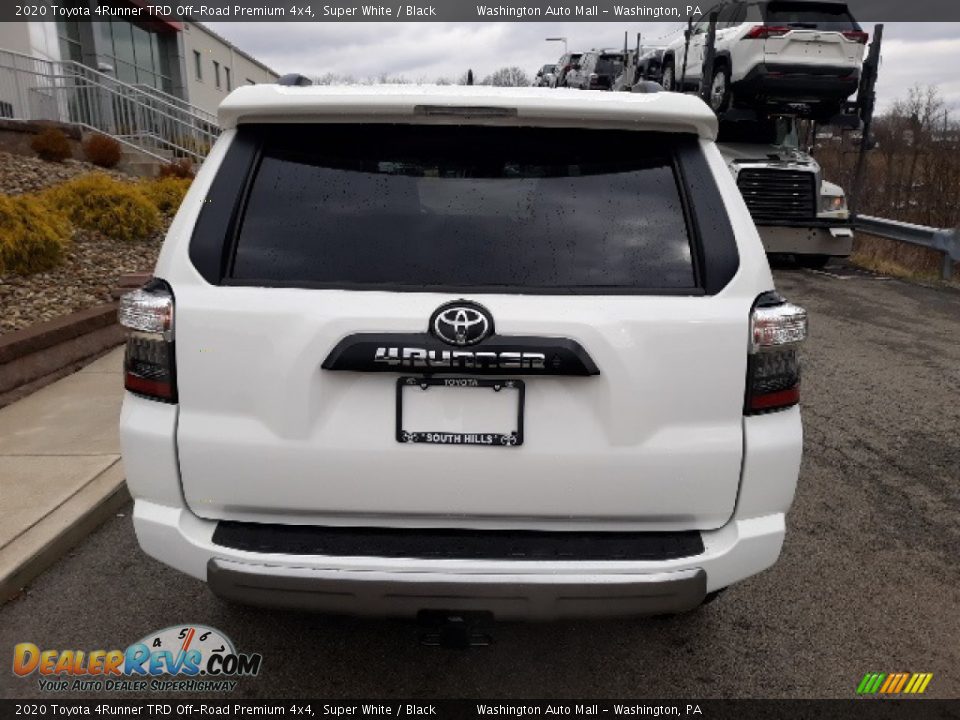 2020 Toyota 4Runner TRD Off-Road Premium 4x4 Super White / Black Photo #7