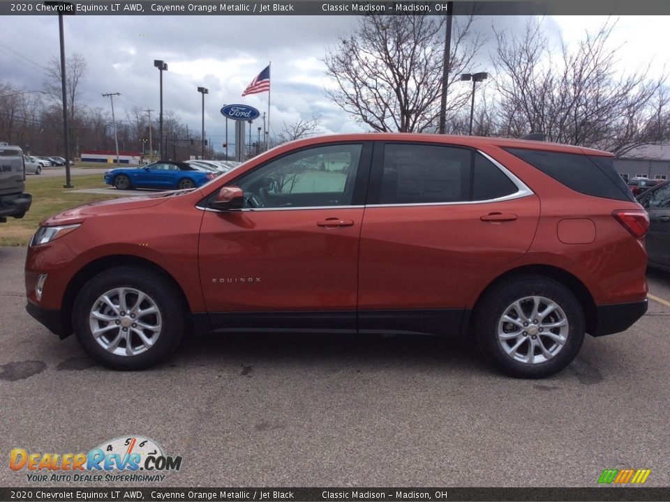 2020 Chevrolet Equinox LT AWD Cayenne Orange Metallic / Jet Black Photo #6