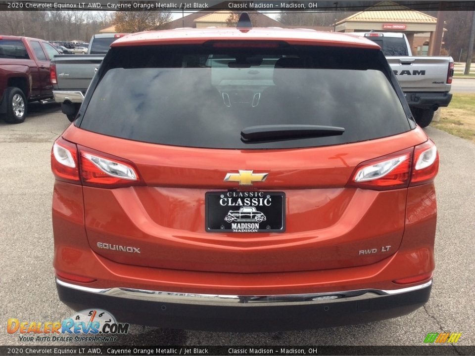 2020 Chevrolet Equinox LT AWD Cayenne Orange Metallic / Jet Black Photo #8