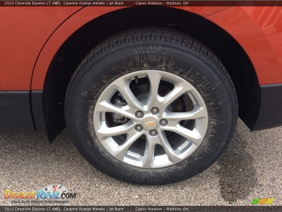 2020 Chevrolet Equinox LT AWD Cayenne Orange Metallic / Jet Black Photo #9