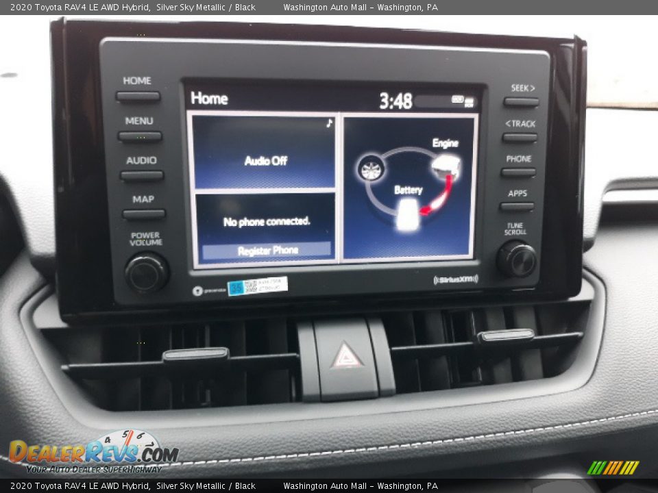 Controls of 2020 Toyota RAV4 LE AWD Hybrid Photo #5