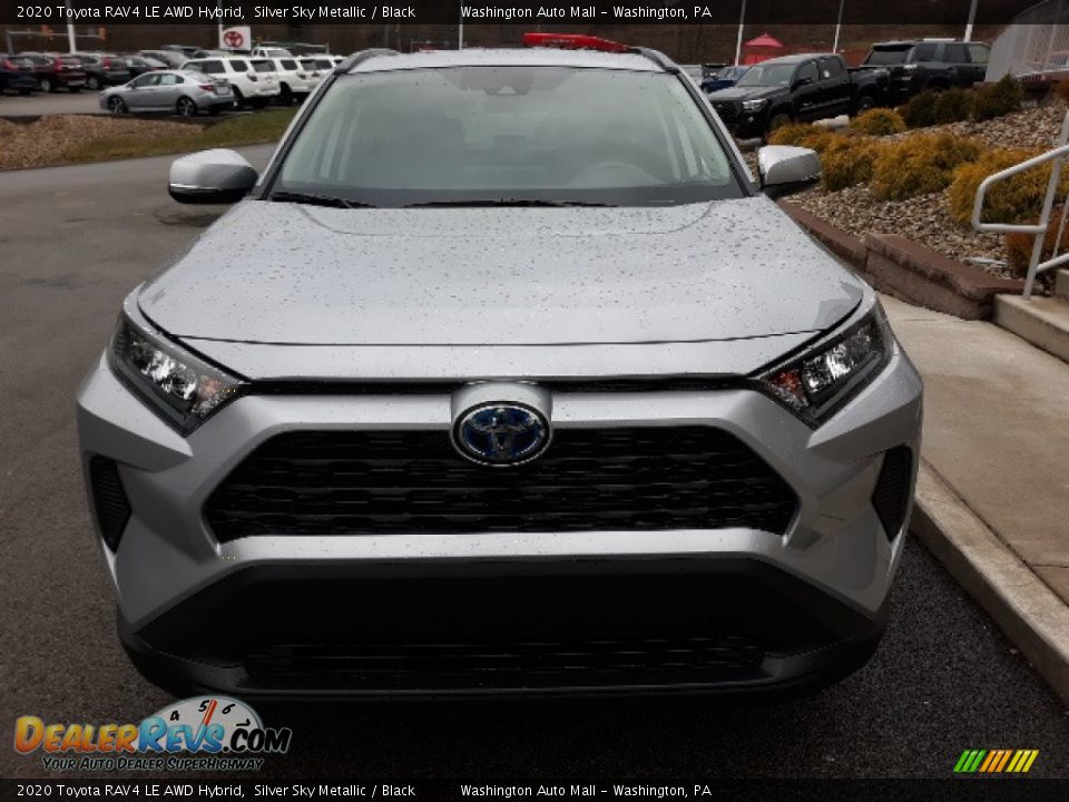2020 Toyota RAV4 LE AWD Hybrid Silver Sky Metallic / Black Photo #6