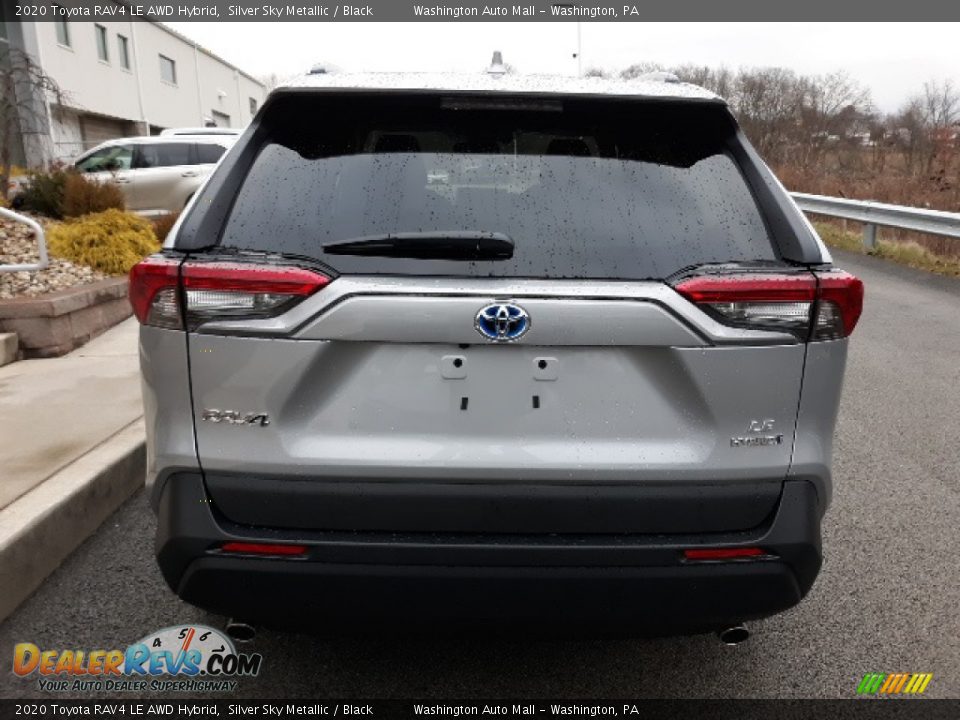2020 Toyota RAV4 LE AWD Hybrid Silver Sky Metallic / Black Photo #7