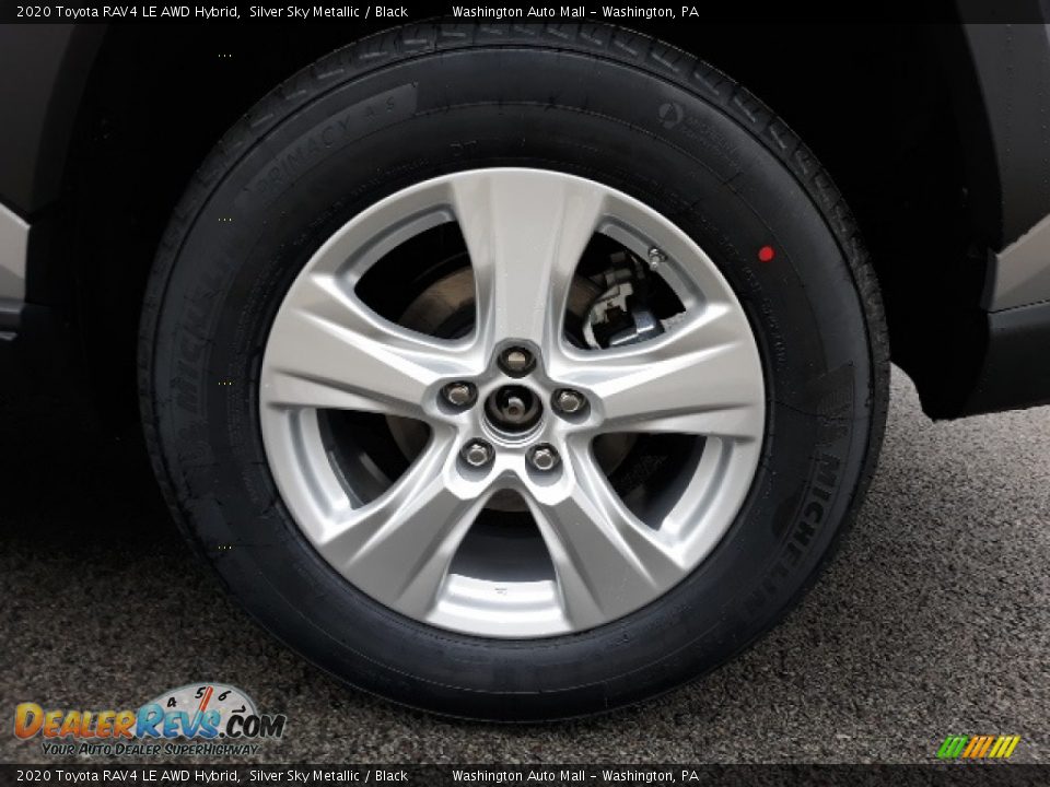 2020 Toyota RAV4 LE AWD Hybrid Wheel Photo #9