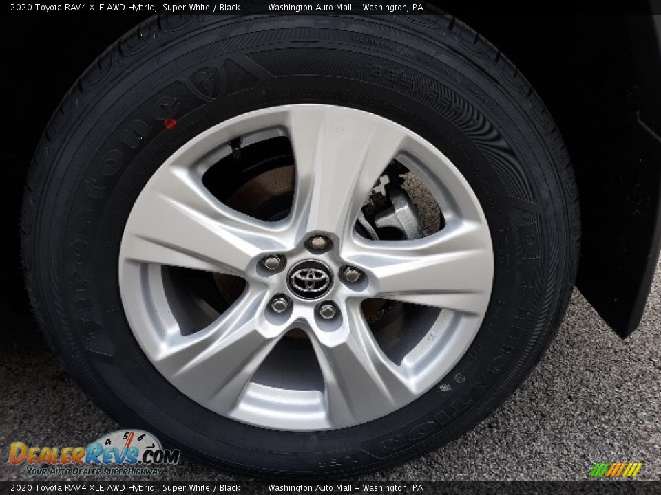 2020 Toyota RAV4 XLE AWD Hybrid Wheel Photo #10