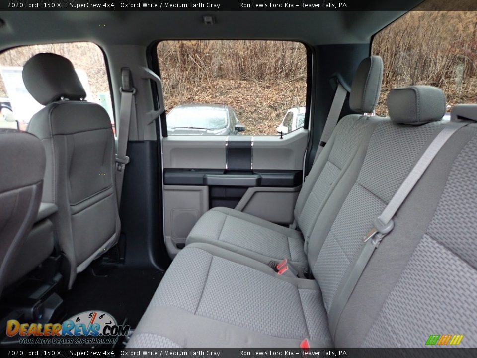 2020 Ford F150 XLT SuperCrew 4x4 Oxford White / Medium Earth Gray Photo #12