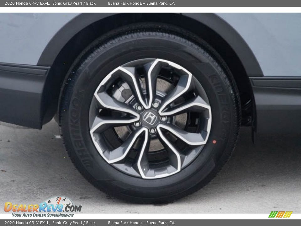 2020 Honda CR-V EX-L Sonic Gray Pearl / Black Photo #8