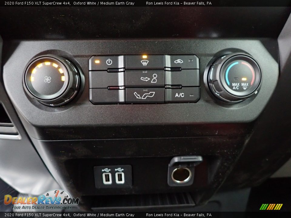 2020 Ford F150 XLT SuperCrew 4x4 Oxford White / Medium Earth Gray Photo #20