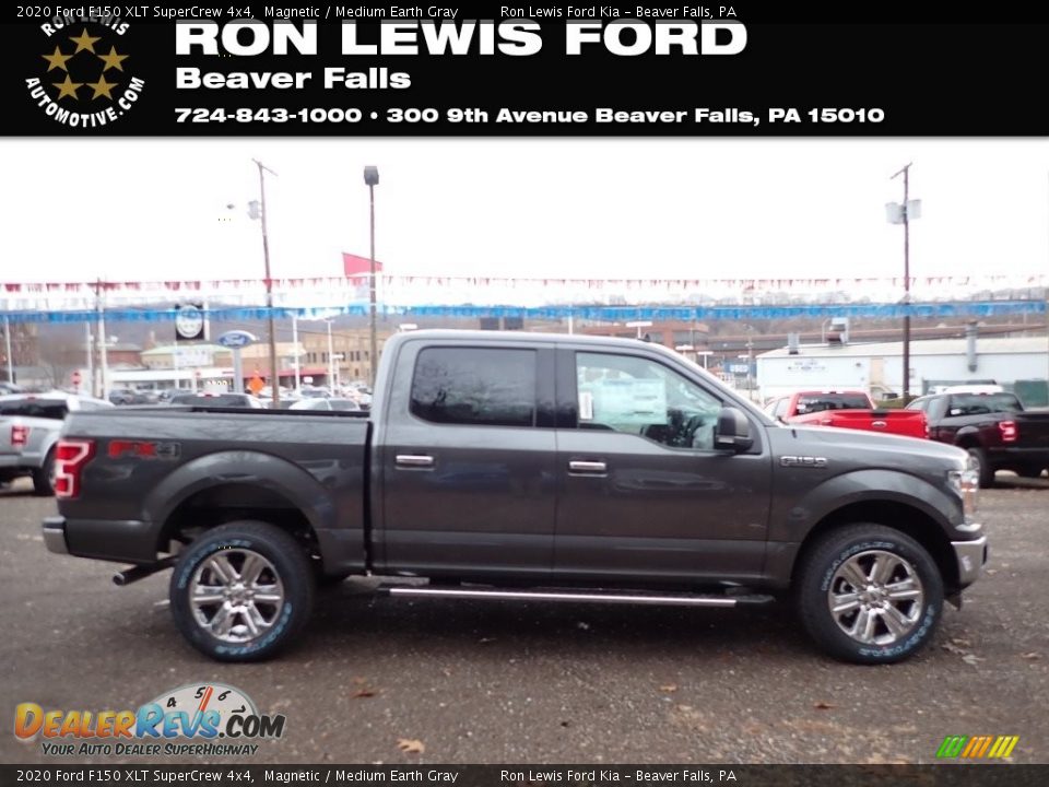 2020 Ford F150 XLT SuperCrew 4x4 Magnetic / Medium Earth Gray Photo #1
