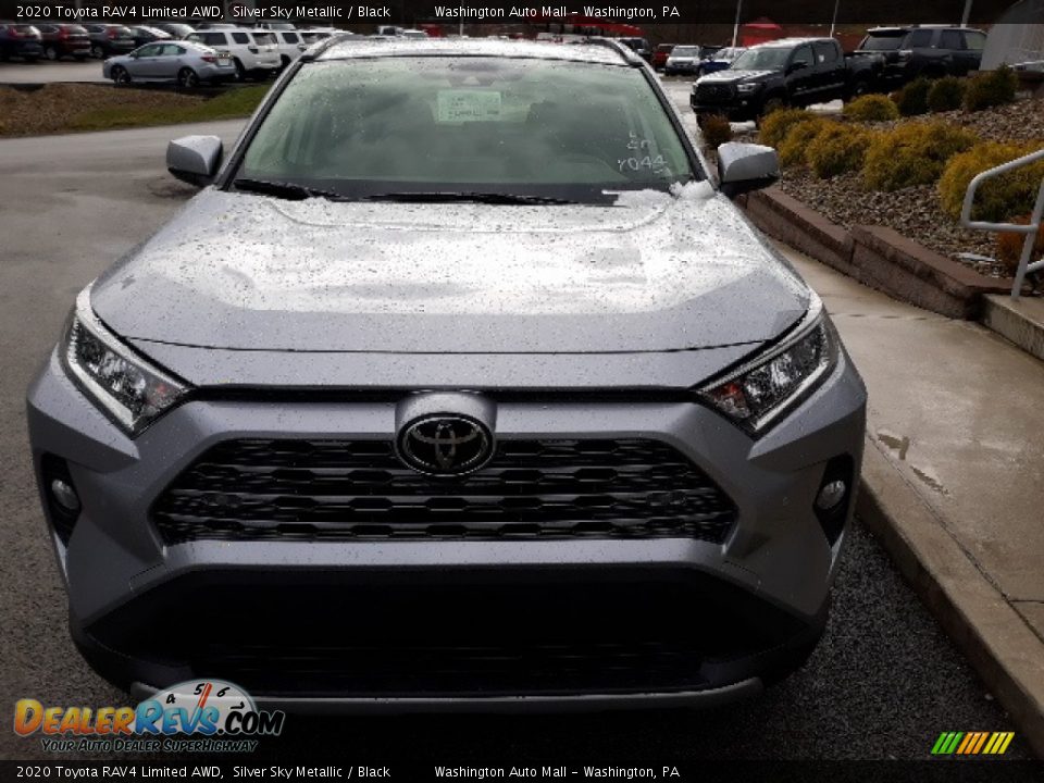 2020 Toyota RAV4 Limited AWD Silver Sky Metallic / Black Photo #7