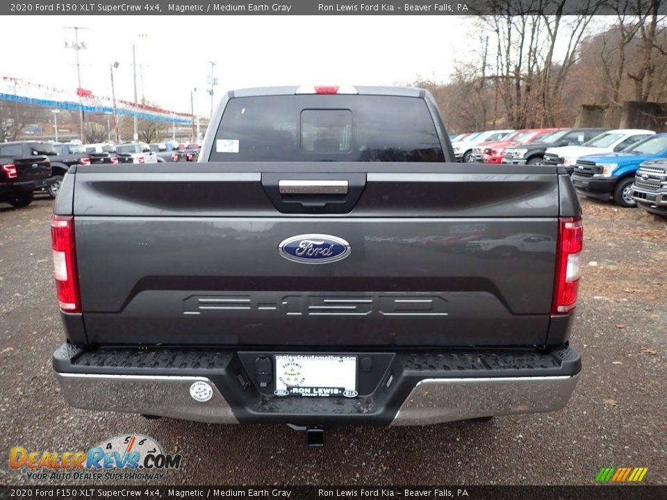 2020 Ford F150 XLT SuperCrew 4x4 Magnetic / Medium Earth Gray Photo #3