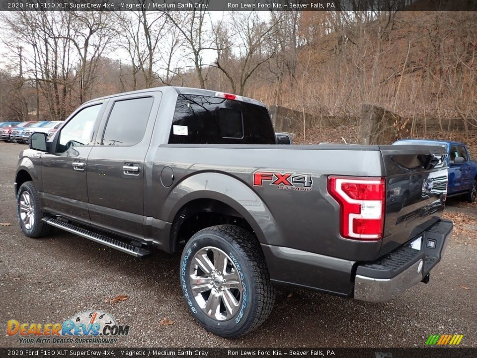 2020 Ford F150 XLT SuperCrew 4x4 Magnetic / Medium Earth Gray Photo #4