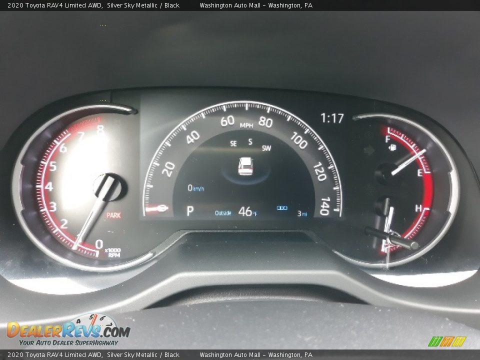 2020 Toyota RAV4 Limited AWD Gauges Photo #10