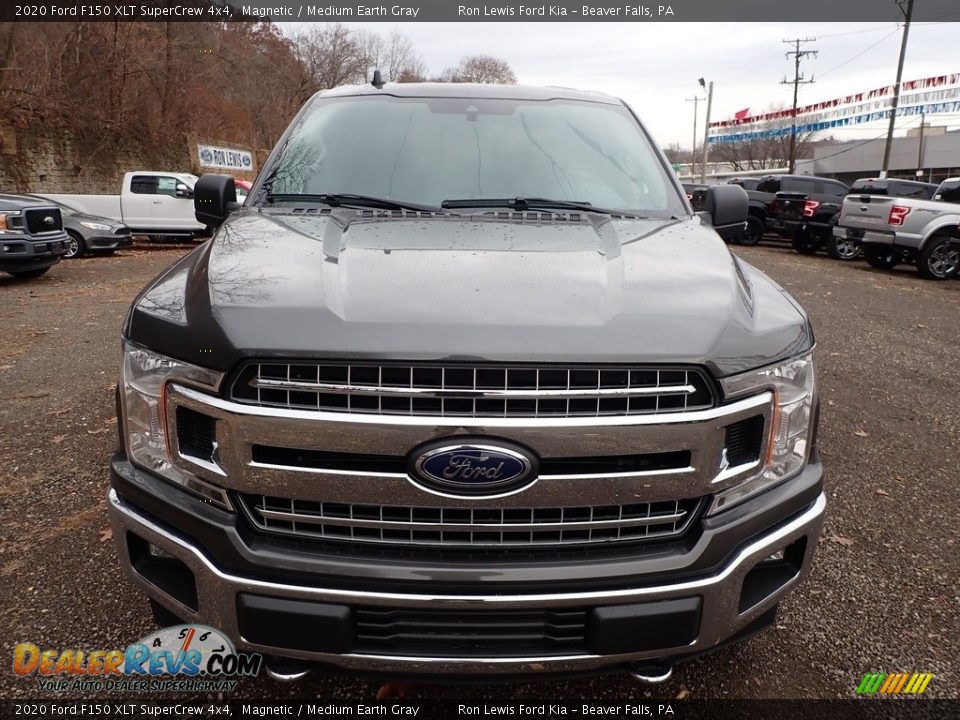 2020 Ford F150 XLT SuperCrew 4x4 Magnetic / Medium Earth Gray Photo #7