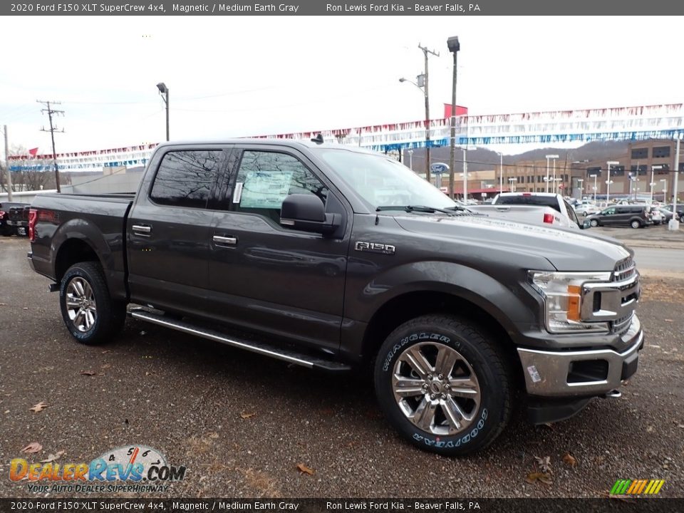 2020 Ford F150 XLT SuperCrew 4x4 Magnetic / Medium Earth Gray Photo #8