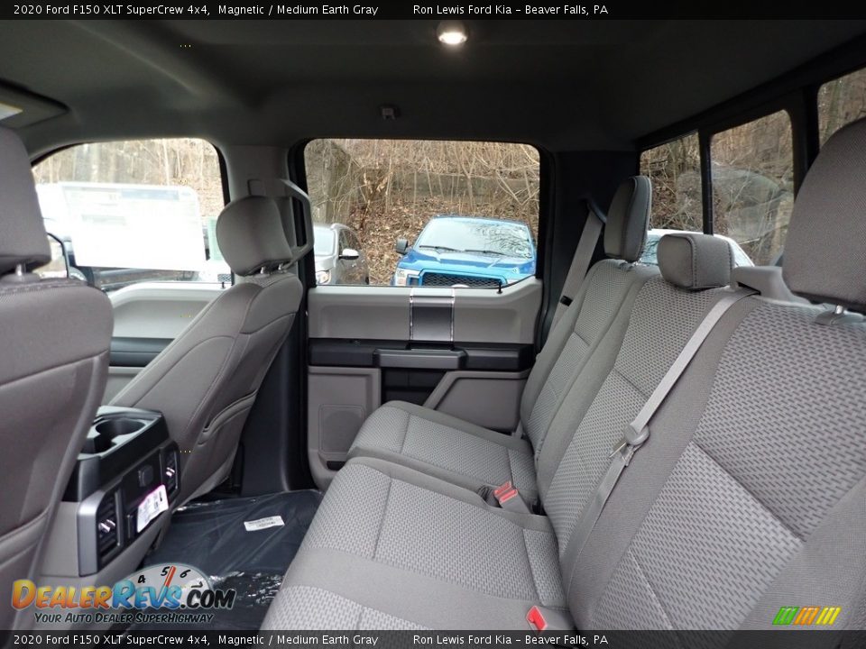 Rear Seat of 2020 Ford F150 XLT SuperCrew 4x4 Photo #12