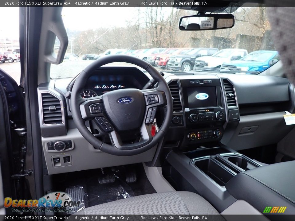 2020 Ford F150 XLT SuperCrew 4x4 Magnetic / Medium Earth Gray Photo #13