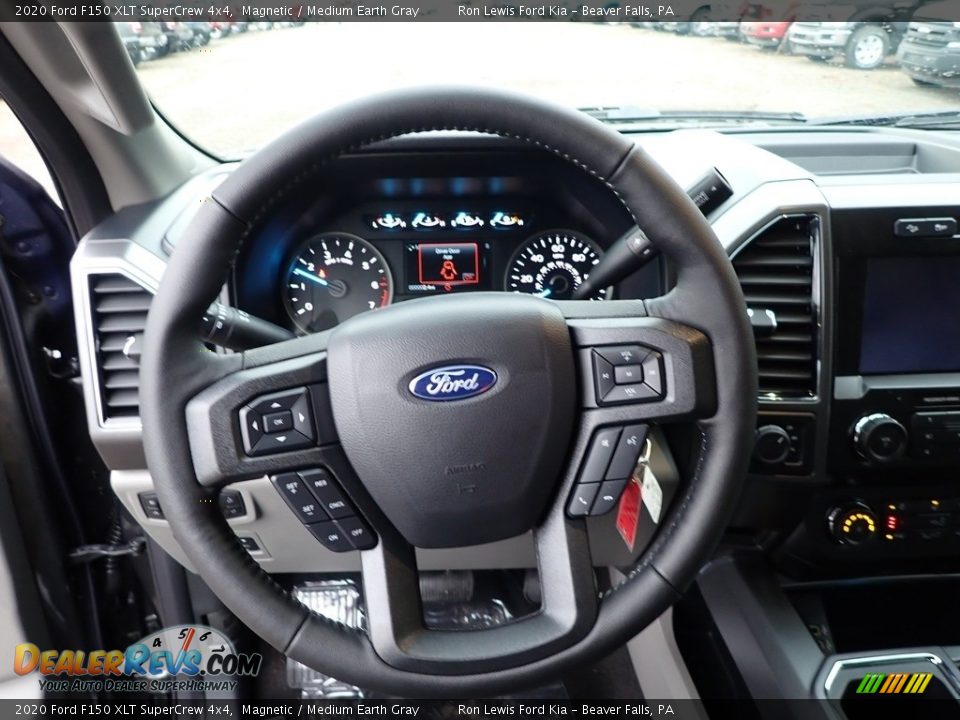 2020 Ford F150 XLT SuperCrew 4x4 Steering Wheel Photo #15