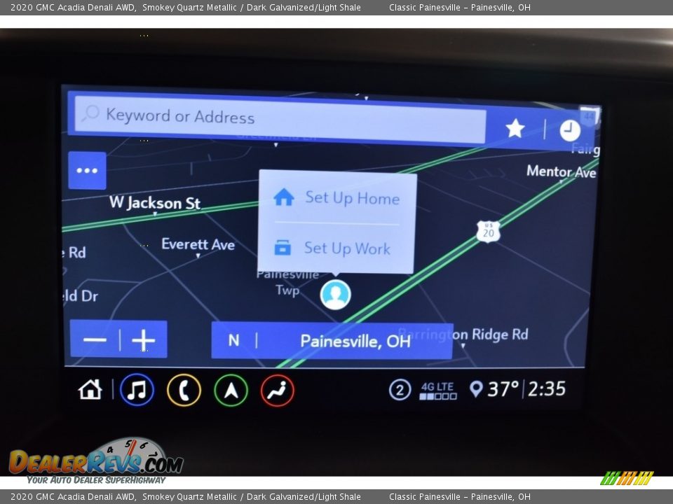 2020 GMC Acadia Denali AWD Smokey Quartz Metallic / Dark Galvanized/Light Shale Photo #2