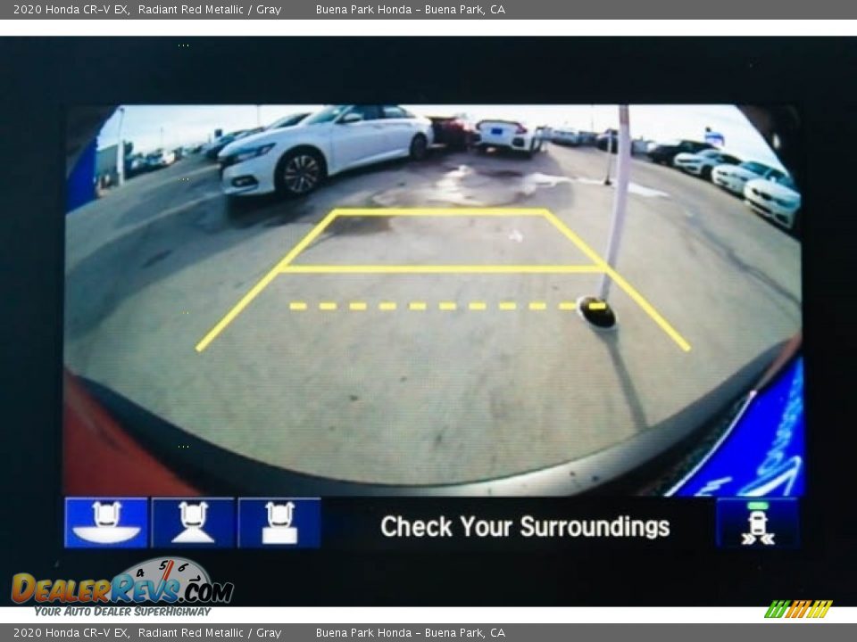 2020 Honda CR-V EX Radiant Red Metallic / Gray Photo #12
