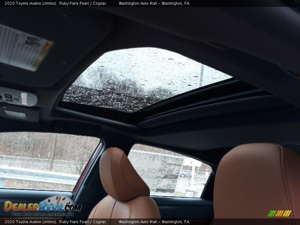 2020 Toyota Avalon Limited Ruby Flare Pearl / Cognac Photo #6