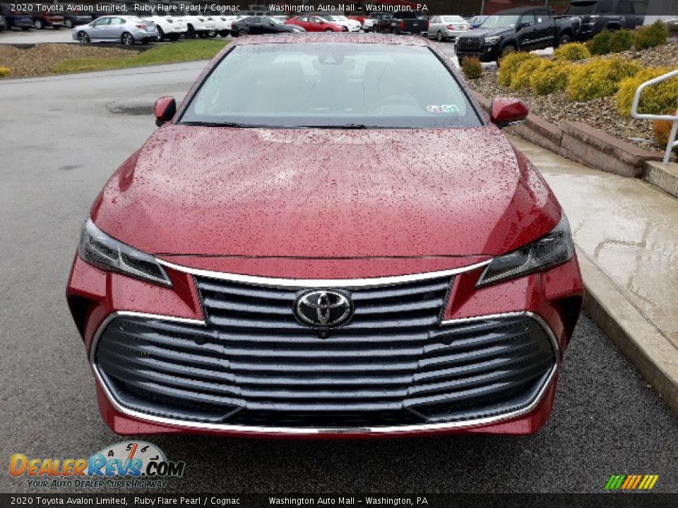 2020 Toyota Avalon Limited Ruby Flare Pearl / Cognac Photo #7
