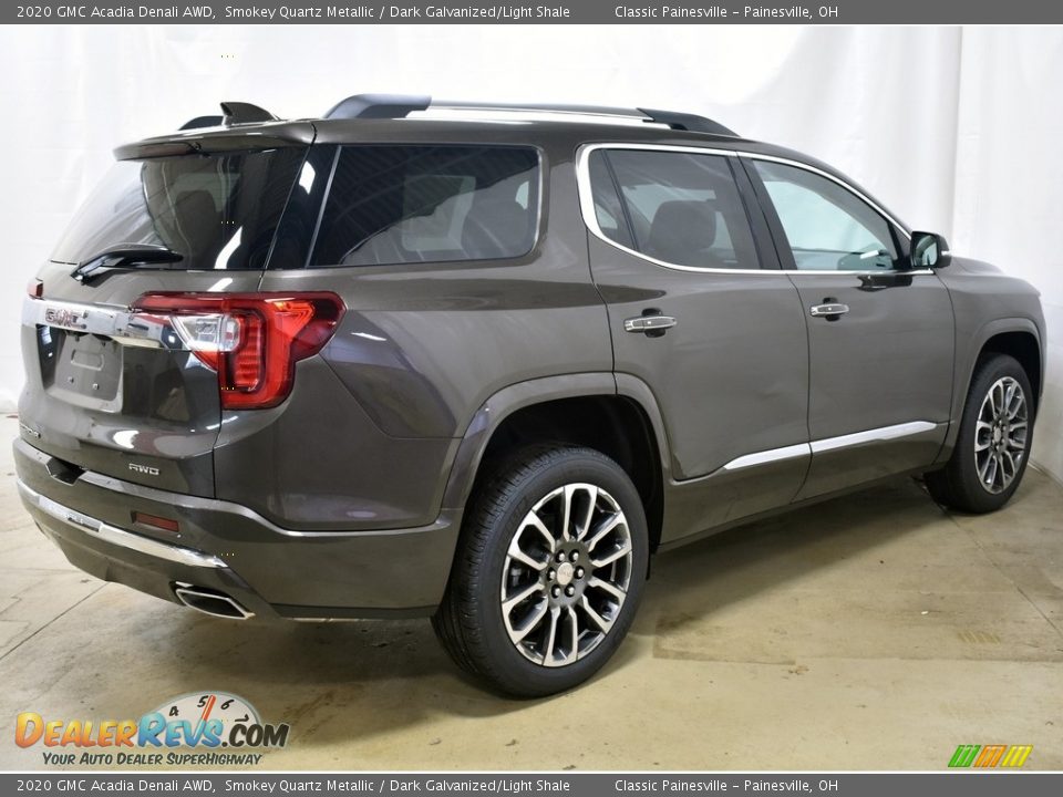 2020 GMC Acadia Denali AWD Smokey Quartz Metallic / Dark Galvanized/Light Shale Photo #11