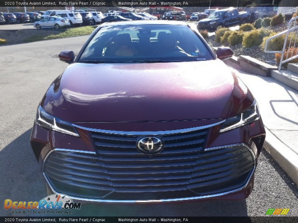 2020 Toyota Avalon Limited Ruby Flare Pearl / Cognac Photo #7