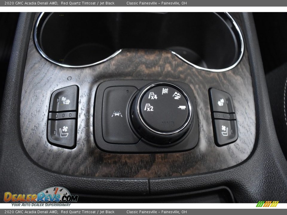 2020 GMC Acadia Denali AWD Red Quartz Tintcoat / Jet Black Photo #6