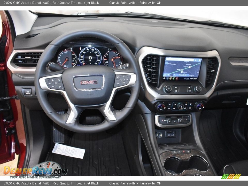2020 GMC Acadia Denali AWD Red Quartz Tintcoat / Jet Black Photo #7