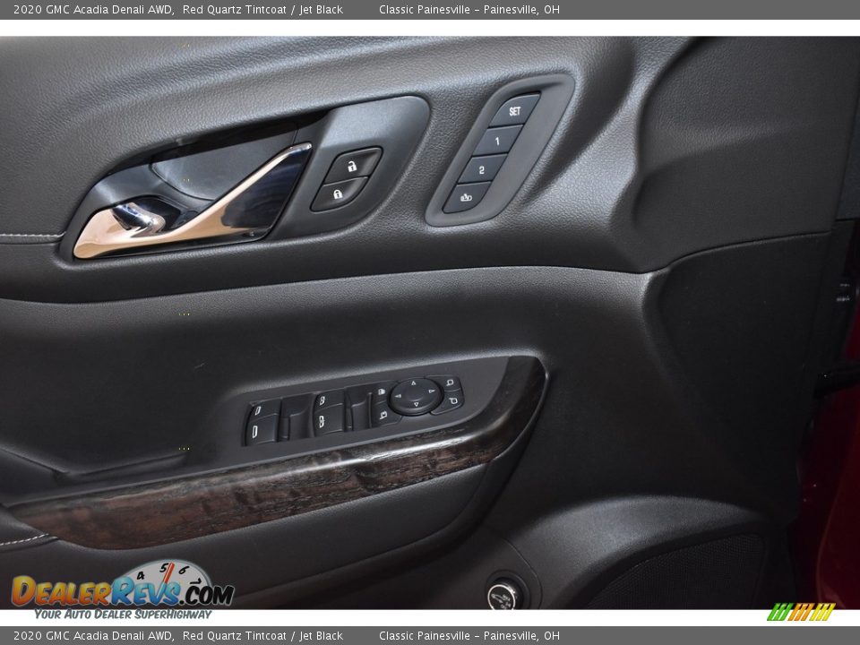 2020 GMC Acadia Denali AWD Red Quartz Tintcoat / Jet Black Photo #8
