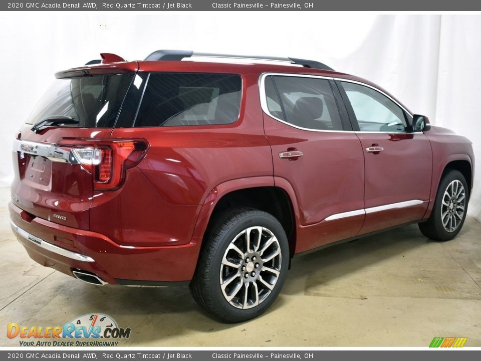 2020 GMC Acadia Denali AWD Red Quartz Tintcoat / Jet Black Photo #12