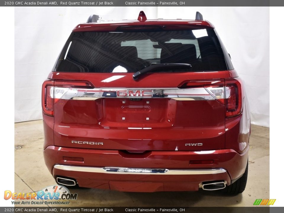 2020 GMC Acadia Denali AWD Red Quartz Tintcoat / Jet Black Photo #13