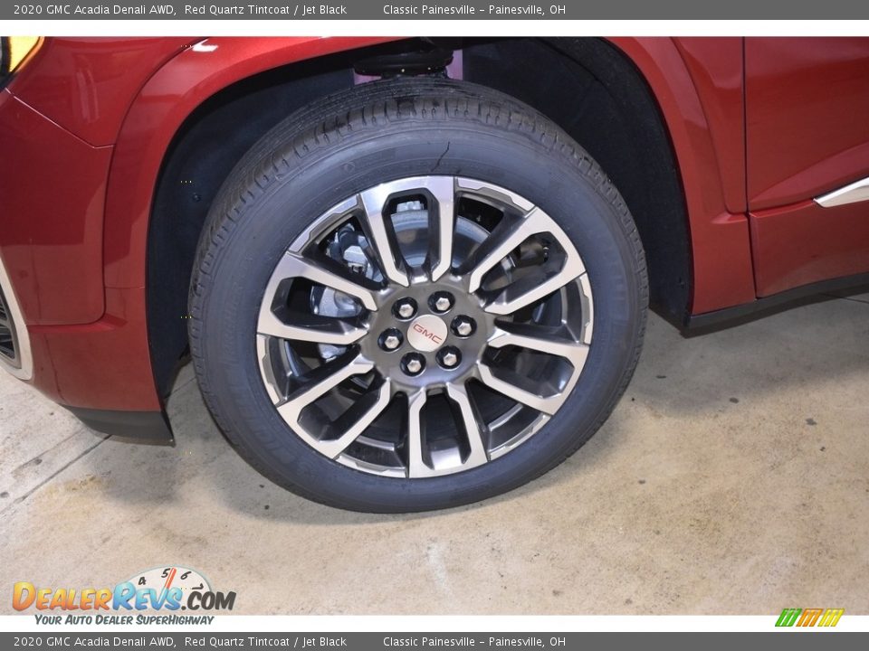 2020 GMC Acadia Denali AWD Red Quartz Tintcoat / Jet Black Photo #15