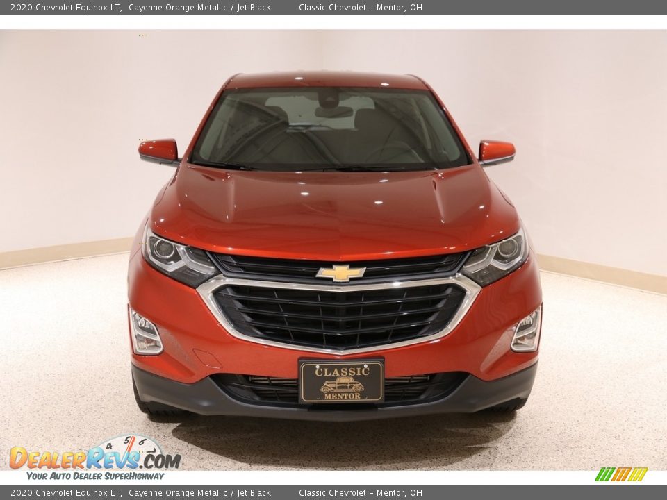 2020 Chevrolet Equinox LT Cayenne Orange Metallic / Jet Black Photo #2