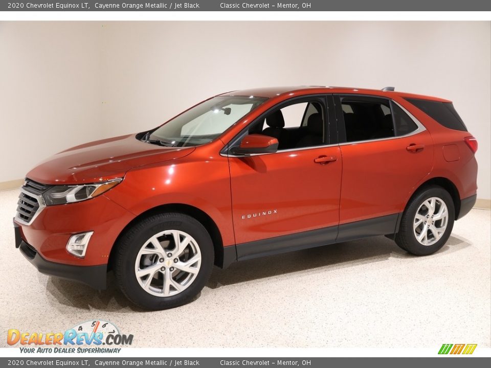 2020 Chevrolet Equinox LT Cayenne Orange Metallic / Jet Black Photo #3