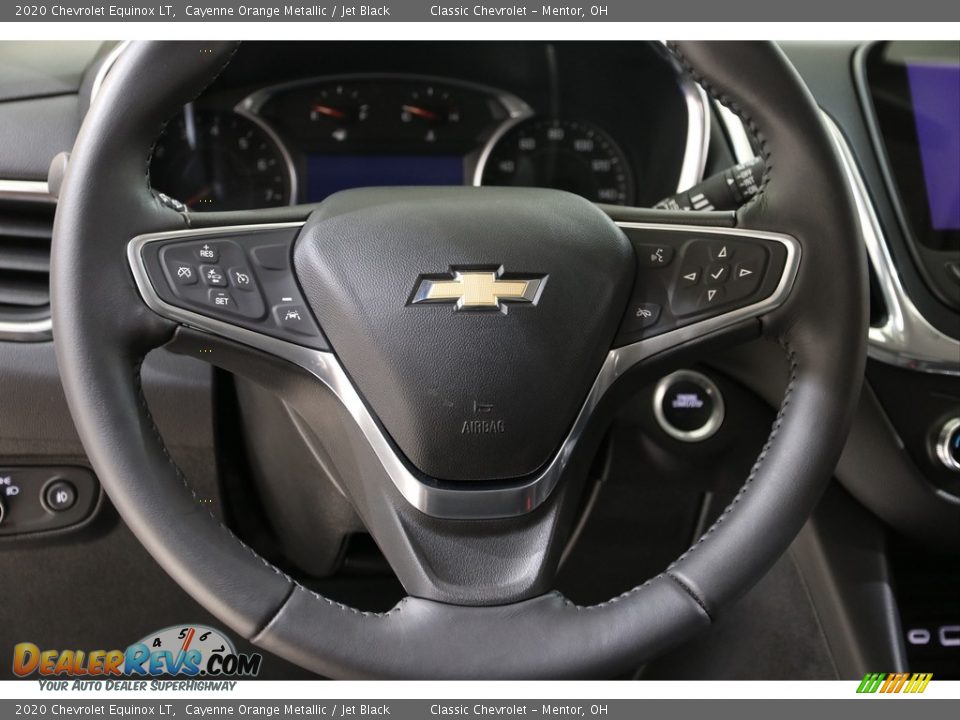2020 Chevrolet Equinox LT Cayenne Orange Metallic / Jet Black Photo #7