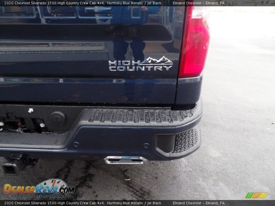 2020 Chevrolet Silverado 1500 High Country Crew Cab 4x4 Northsky Blue Metallic / Jet Black Photo #11