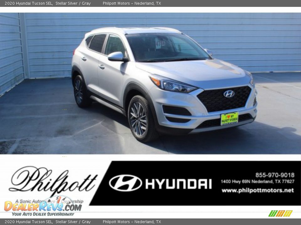 2020 Hyundai Tucson SEL Stellar Silver / Gray Photo #1