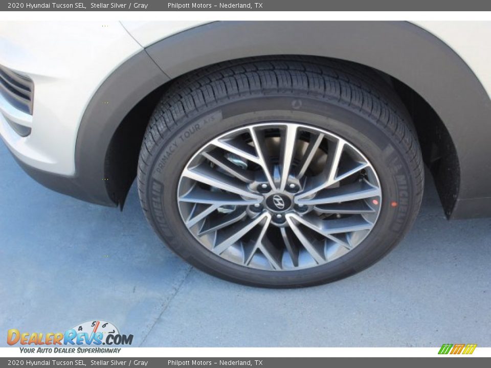 2020 Hyundai Tucson SEL Stellar Silver / Gray Photo #5