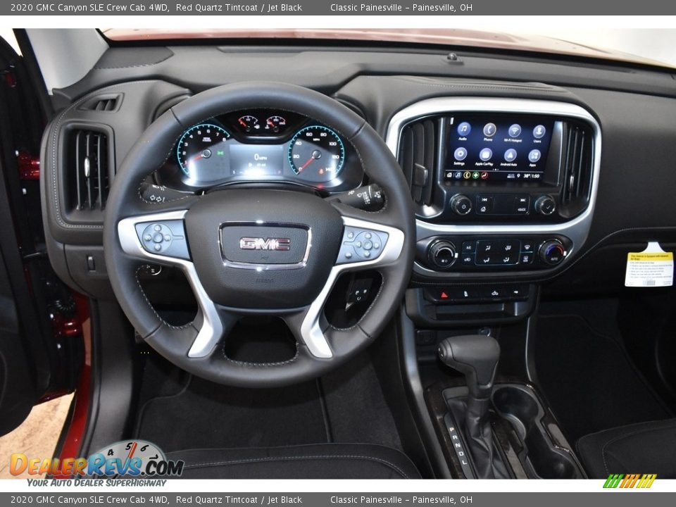 2020 GMC Canyon SLE Crew Cab 4WD Red Quartz Tintcoat / Jet Black Photo #3
