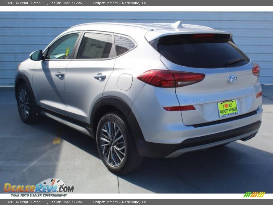 2020 Hyundai Tucson SEL Stellar Silver / Gray Photo #6