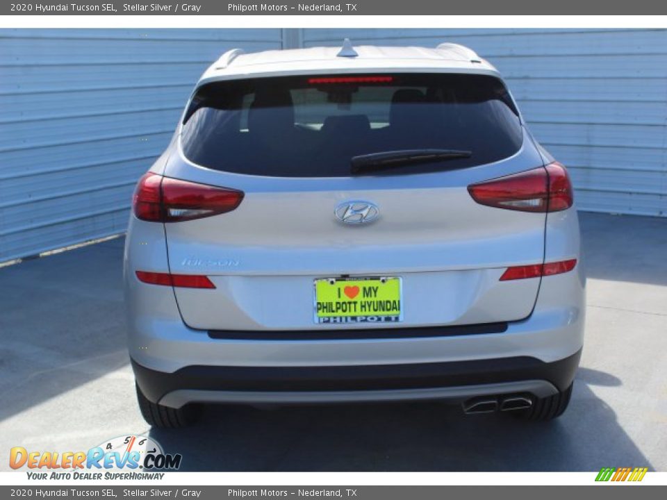 2020 Hyundai Tucson SEL Stellar Silver / Gray Photo #7