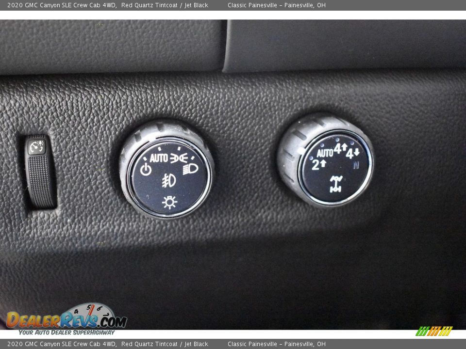 2020 GMC Canyon SLE Crew Cab 4WD Red Quartz Tintcoat / Jet Black Photo #4