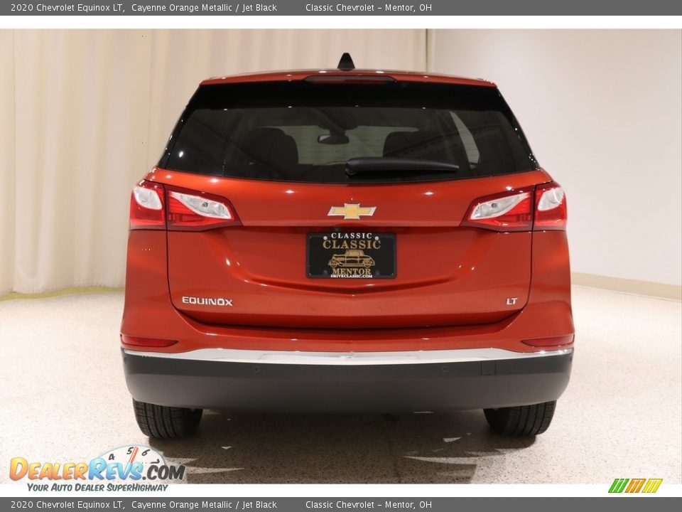 2020 Chevrolet Equinox LT Cayenne Orange Metallic / Jet Black Photo #23