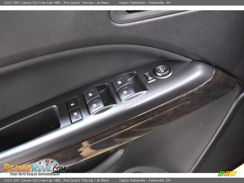 2020 GMC Canyon SLE Crew Cab 4WD Red Quartz Tintcoat / Jet Black Photo #5