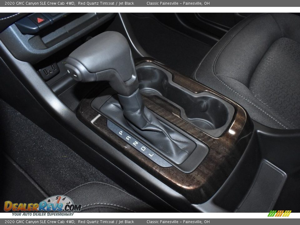 2020 GMC Canyon SLE Crew Cab 4WD Red Quartz Tintcoat / Jet Black Photo #6